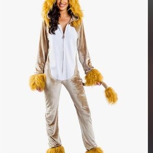 Tipsy Elves Brown Lion Costume